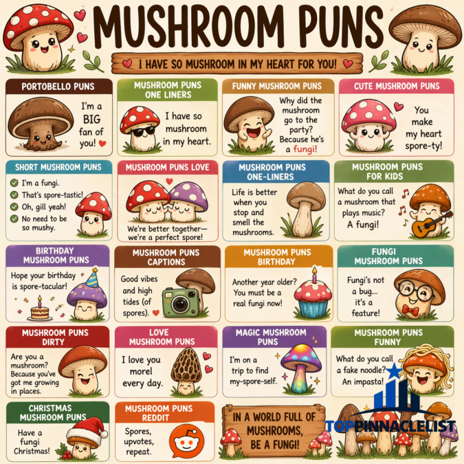 mushroom puns