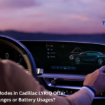 do the driving modes in cadillac lyriq offer different ranges or battery usages?