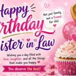 happy birthday sister in law